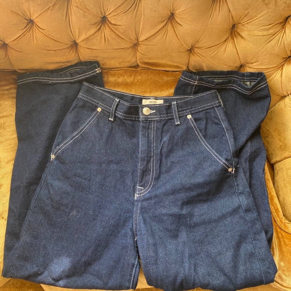 Denim flare pants !